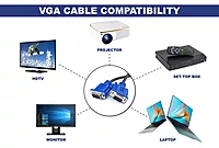 Live Tech LT-NAVO VGA Cable 5M – 3+6 Shielded High-Quality Video Connection