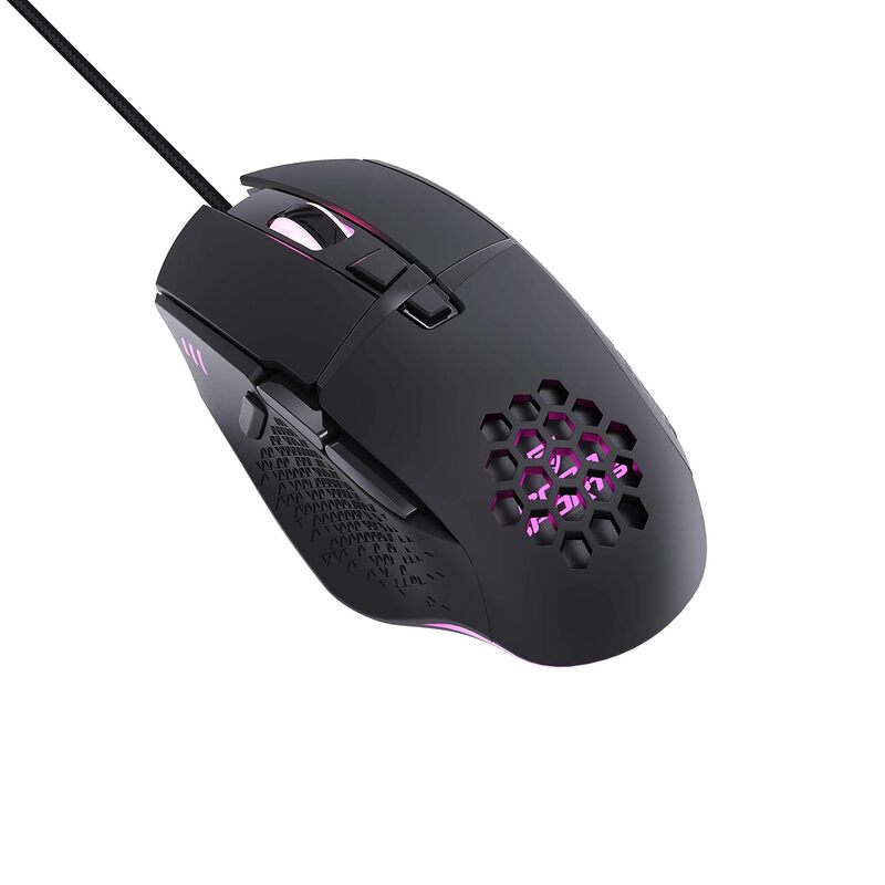 Coconut GM2 Galaxy Wired Gaming Mouse (4000 DPI, 7 Keys, RGB Lighting, 1 Year Warranty)