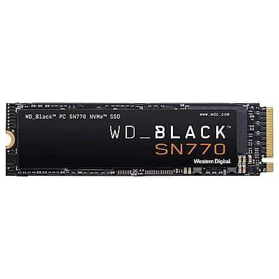 Western Digital WD Black SN770 1TB SSD PCIe Gen4 NVMe M.2
