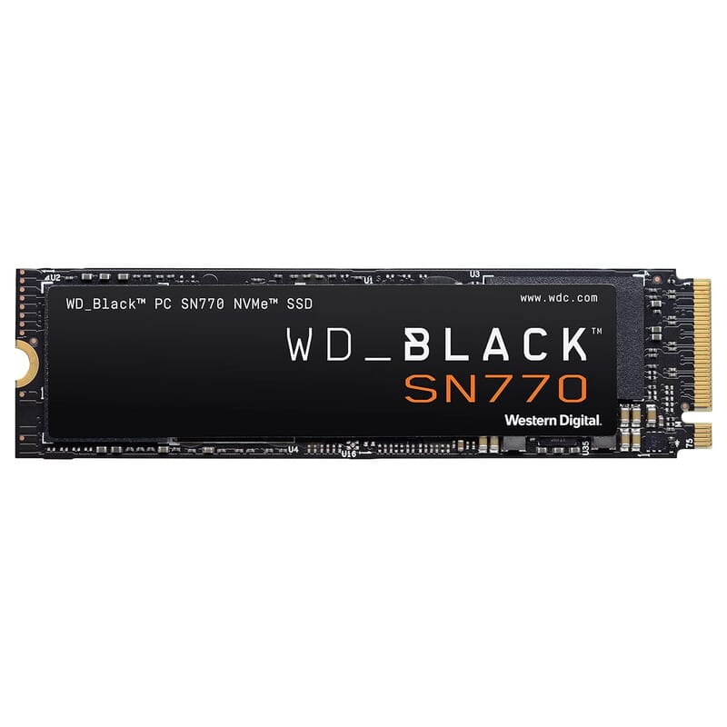 Western Digital WD Black SN770 1TB SSD PCIe Gen4 NVMe M.2
