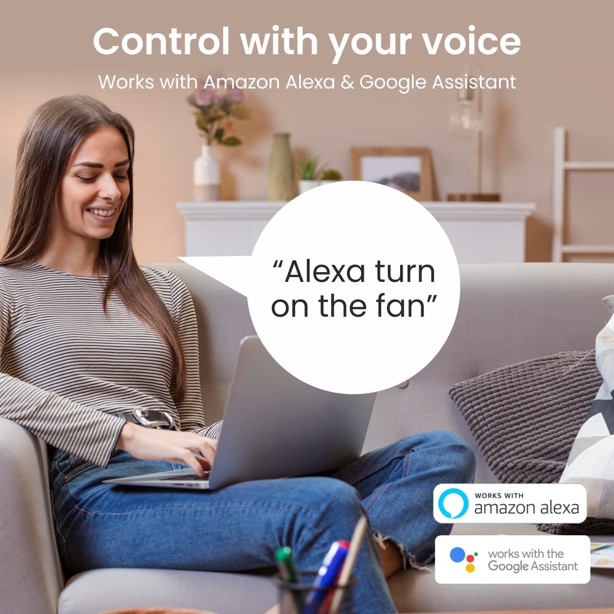 Portronics Splug 10 Wifi 10A Smart Plug Suitable for TVs, Fan, Light, Music System Compatible with Alexa and Google Assistant Portronics Splug 10 Wifi 10A Smart Plug Suitable for TVs, Fan, Light, Music System Compatible with Alexa and Google Assistant