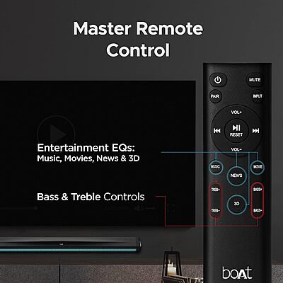 boAt Aavante Bar Stark (Premium Black) boAt Aavante Bar Stark (Premium Black)