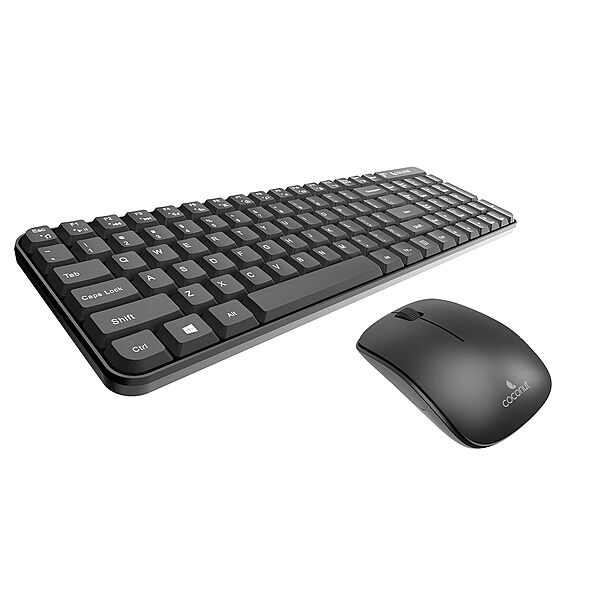Coconut Neon Wireless Keyboard & Mouse Combo (WKM16, Vibrant Colors, Ergonomic Design, Comfortable Typing Experience, 1 Year Warranty)