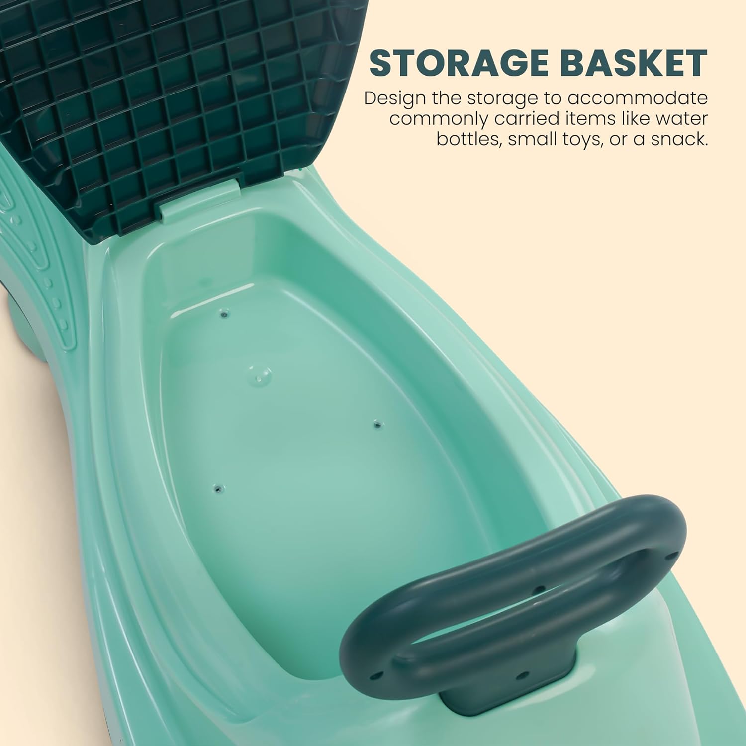 Baybee Primo Kids Magic Swing Cars for Kids-Green