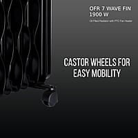 Havells OFR 7 Wave Fins with Fan 1900 watt