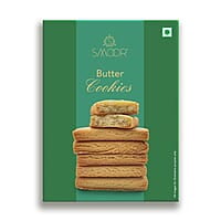 SMOOR Premium Butter Cookies Crunchy & Sweet Gourmet Cookie Biscuits  200g
