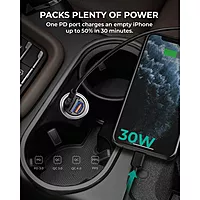 EVM CCR-04 Car Charger 38W - T Blue