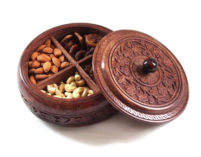 DRY FRUIT BOX Handmade wooden