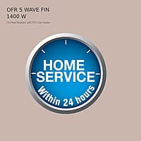 Havells OFR 5 Wave Fins with Fan 1400 watt
