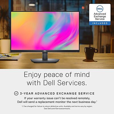 Dell 68.58 cm QHD Monitor 75Hz, IPS, 350 cd/m², 2x HDMI, SE2723DS.