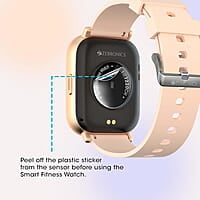 Zebronics ZEB-FIT7220CH Smart Fitness Watch with Call Function via Built-in Speaker & Mic