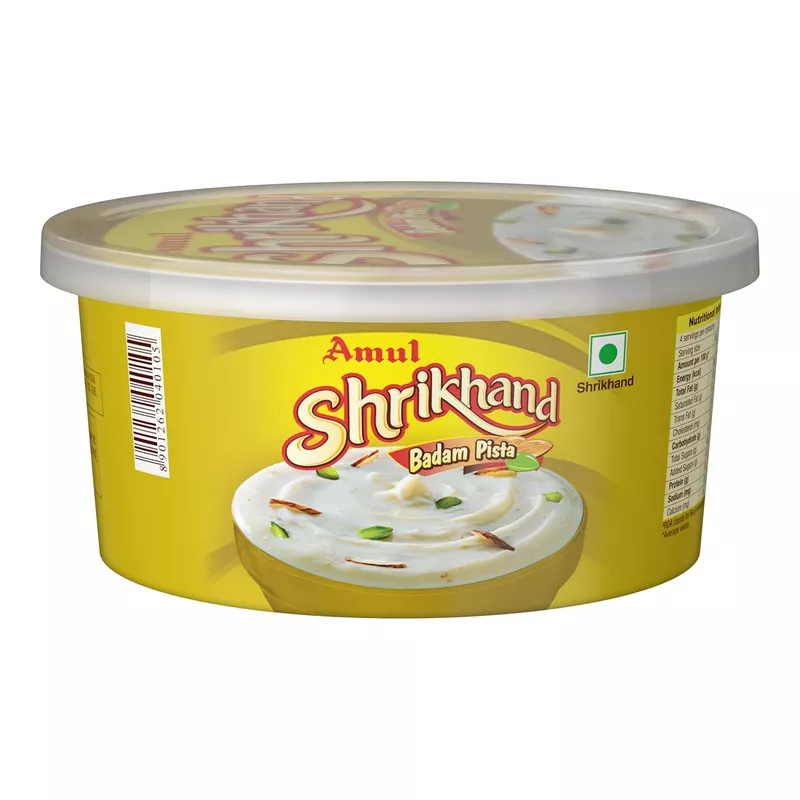 AMUL SHREEKHAND BADAM PISTA 200GM
