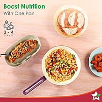 Wonderchef Bellagio Fry Pan  20 cm  1.1 L 3mm Thickness Non-Stick Ceramic Coating