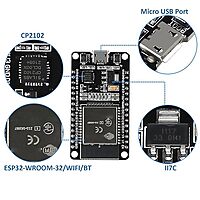 Esp32 development board 30
pins with Cp2102