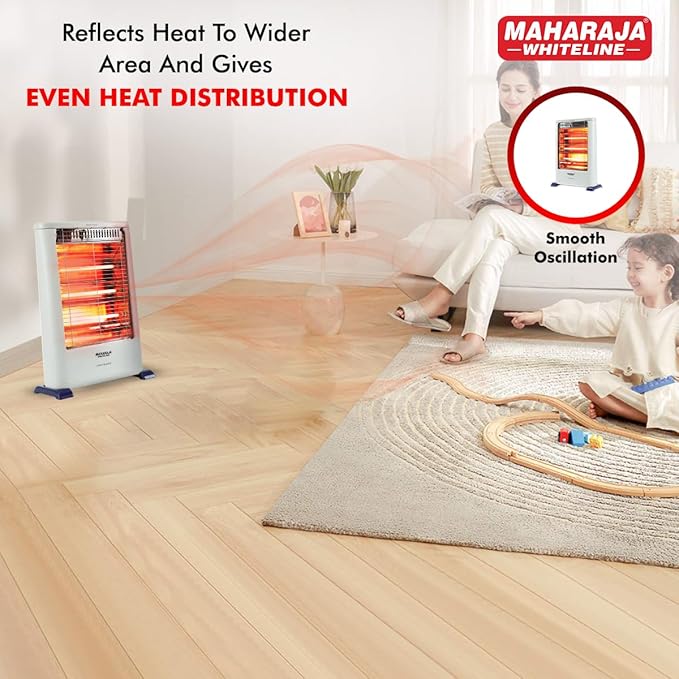 Maharaja White line Lava Quartz  Room Heater