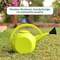 Ecsha Litre Large Plant Watering Can for Garden-Green