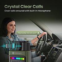 Portronics Auto Tune | Bluetooth Car Audio with Enhanced Bass Control, delivering superior sound quality and seamless connectivity for an immersive driving experience. Tune in and enjoy!