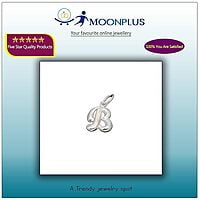 Silver B Pendant