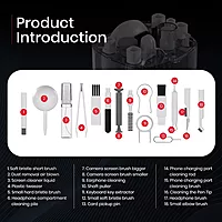 Portronics Clean T 21-in-1 Smart Gadget Cleaner – Brushes, Wipes & Tools