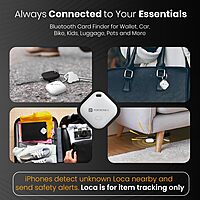 Portronics Loca iOS Item Finder – MFi Certified | Buzzer & Left-Behind Alerts