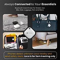 Portronics Loca iOS Item Finder – MFi Certified | Buzzer & Left-Behind Alerts