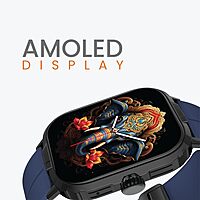 Just Corseca Sprint Smartwatch – Bluetooth Connectivity | Fitness & Activity Tracking | Blue