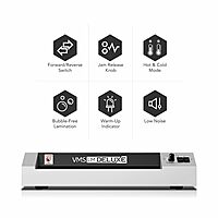 Lapcare Laplam LLM‑003 A3 laminating machine: supports hot & cold lamination up to 330 mm, jam release, thermostat control & 1‑year warranty—office‑grade reliability