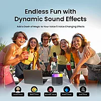 Portronics Dash 3 – 16W Bluetooth Speaker with Mic | Powerful Sound, Deep Bass & Hands-Free Calling for Parties & Music
