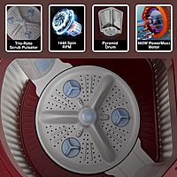 Godrej 10.5 Kg 5 Star Semi-Automatic Top Load Washing Machine With Toughened Glass Lid