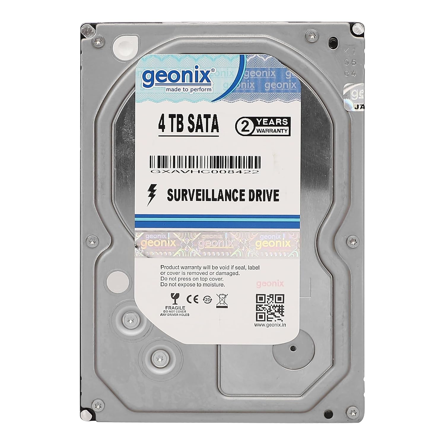 GEONIX SATA Desktop Internal Hard Disk Drive (HDD), 3.5 Inch,2 Years Warranty-4 TB