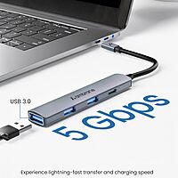 Ambrane E-Hub Plus (Grey)