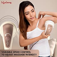 Lifelong Full Body Massager Machine for Pain Relief Body & Back Pain Relief Product Corded Electric 4-Speed Settings LLM027