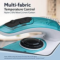 AGARO Primo Travel Steam Iron, 1200W, Compact, Ceramic Coated Sole plate