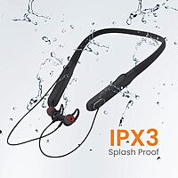 Corseca Stallion Shadow Wireless Neckband – 70H Playtime | LED Battery Display | BT 5.3