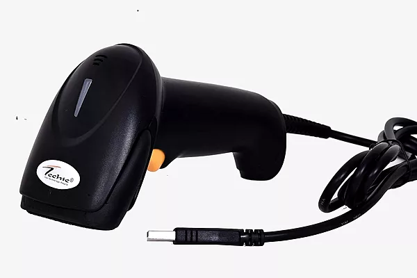Techie TC-1DLS Barcode Scanner – Compact & Fast