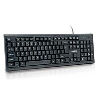 Frontech KB-0030 – Wired USB keyboard with quiet keys, ergonomic design, and durable build for comfortable typing and daily use.