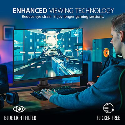 ViewSonic 24" Gaming Monitor,240Hz, 0.5ms MPRT, XG2431