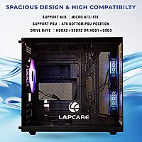 Lapcare LGT-450 Gaming Cabinet (Black)