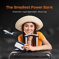 Portronics Ampbox 10K Power Bank 10000mAh – 22.5W Fast Charging | Type-C PD | White