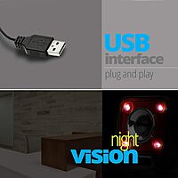 Zebronics Zeb-Crystal Pro Webcam – 1080p HD, Built-in Mic, Plug & Play, Ideal for Streaming & Video Calls