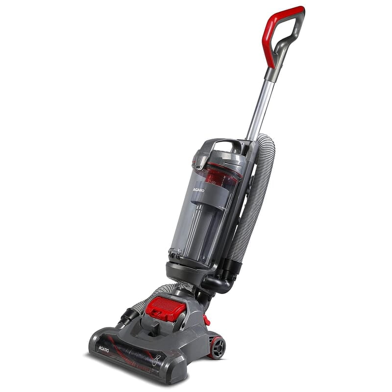 AGARO Royal Upright Bagless Vacuum Cleaner 75 Air Watts Suction Power 170° Swivel Steering