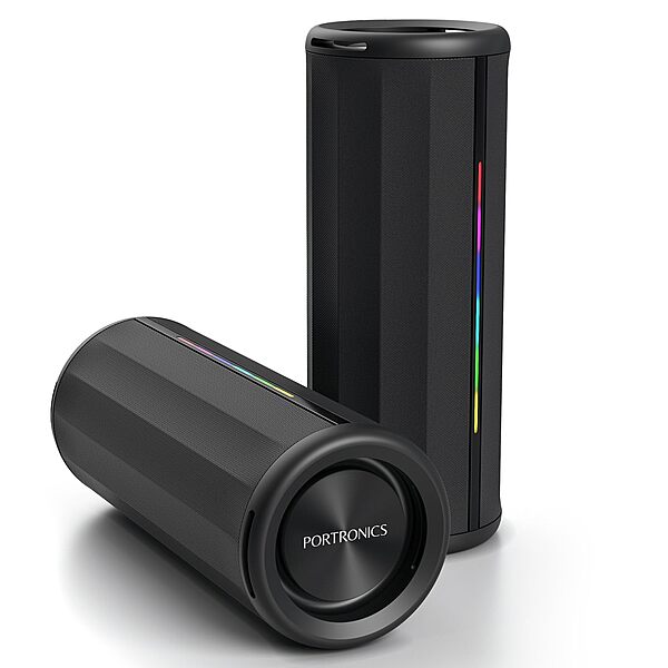 Portronics – Nova 40W Bluetooth Speaker, RGB & TWS | Powerful Sound, Dual Pairing, Portable Design & Long Battery Life for Parties