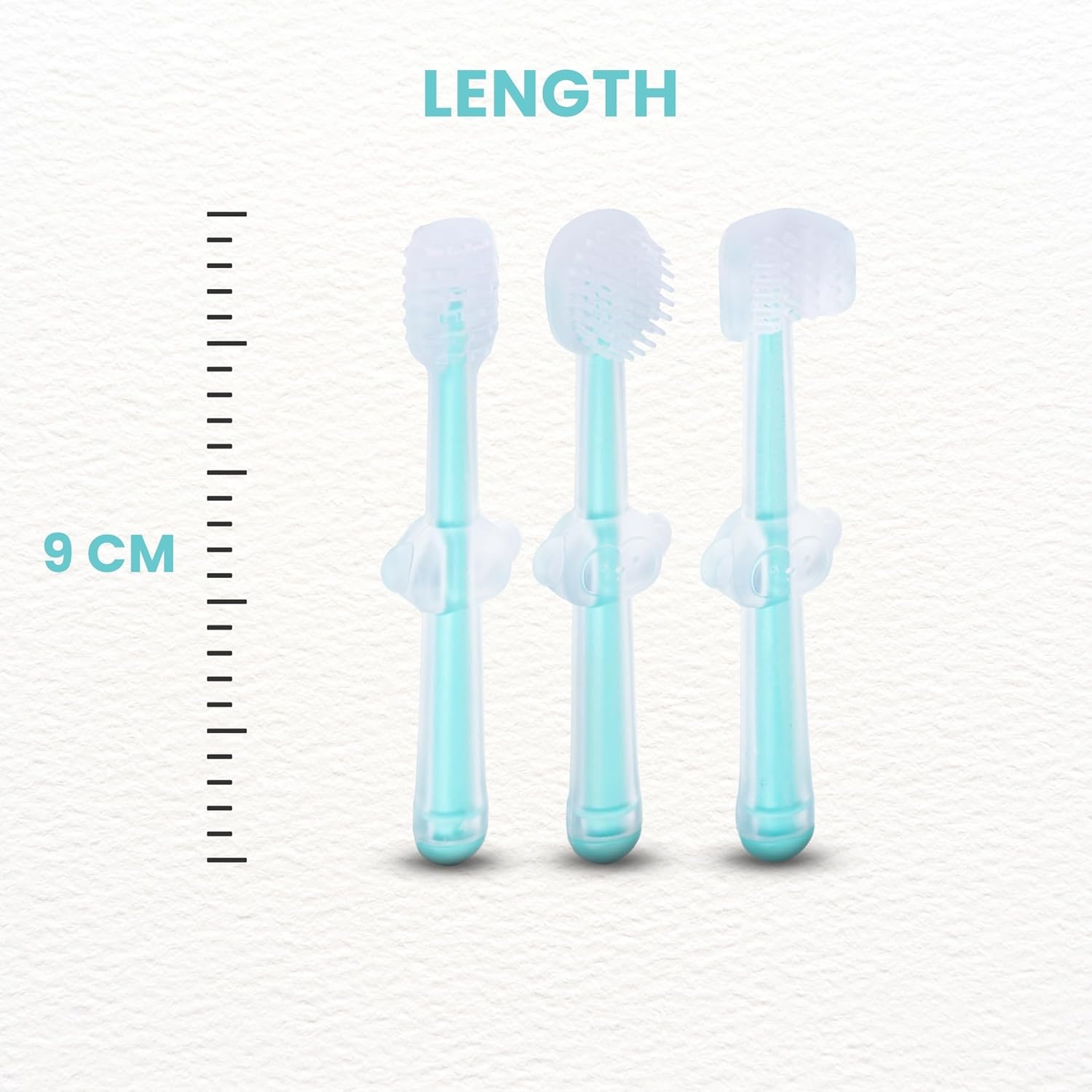 Baby Toothbrush 3 In 1 Silicone Toothbrush Set for Infants and Toddlers Baby Toothbrush 3 In 1 Silicone Toothbrush Set for Infants and Toddlers