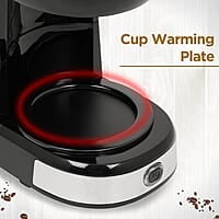 Faber 800W Drip Coffee Machine Brew 6 Cups Coffee in Less Than 6 mins 0.6L Capacity