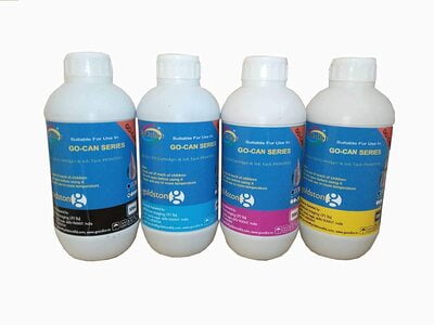 Compatible Refill Ink 500 ml x 4 Bottles (Combo Pack - BK,C,M,Y) for GO_CAN Printers Compatible Refill Ink 500 ml x 4 Bottles (Combo Pack - BK,C,M,Y) for GO_CAN Printers