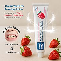 Mee Mee - Toothpaste And Brush - Strawberry