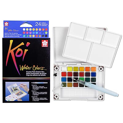 SAKURA KOI WATERCOLOR PAN 25 COLOR SET