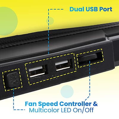 Zebronics NC7000 Laptop Cooling Pad Zebronics NC7000 Laptop Cooling Pad