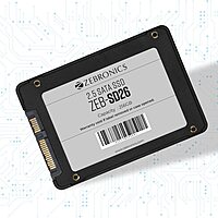 Zeb-SD26 256 Gb (SSD), TLC, SATA II & SATA III Interface, high-speed data transfer, reliable performance, ideal for upgrading laptops and desktops, compact design, energy-efficient storage solution.