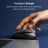 Zebronics Zeb-Alex Wired Mouse – USB, 3 Buttons, Ergonomic design, High precision, Smooth tracking, Ideal for gaming and office use, Plug and play, Compatible with Windows and Mac systems.